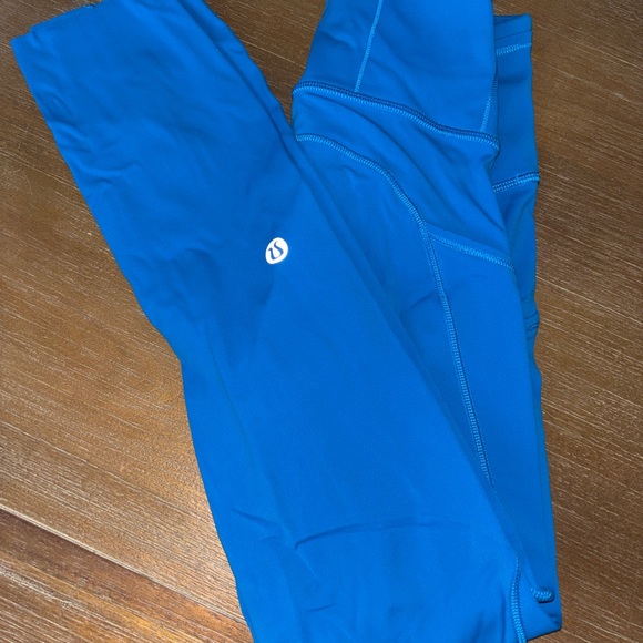 lululemon athletica Pants - lululemon athletica Vibrant Blue Leggings